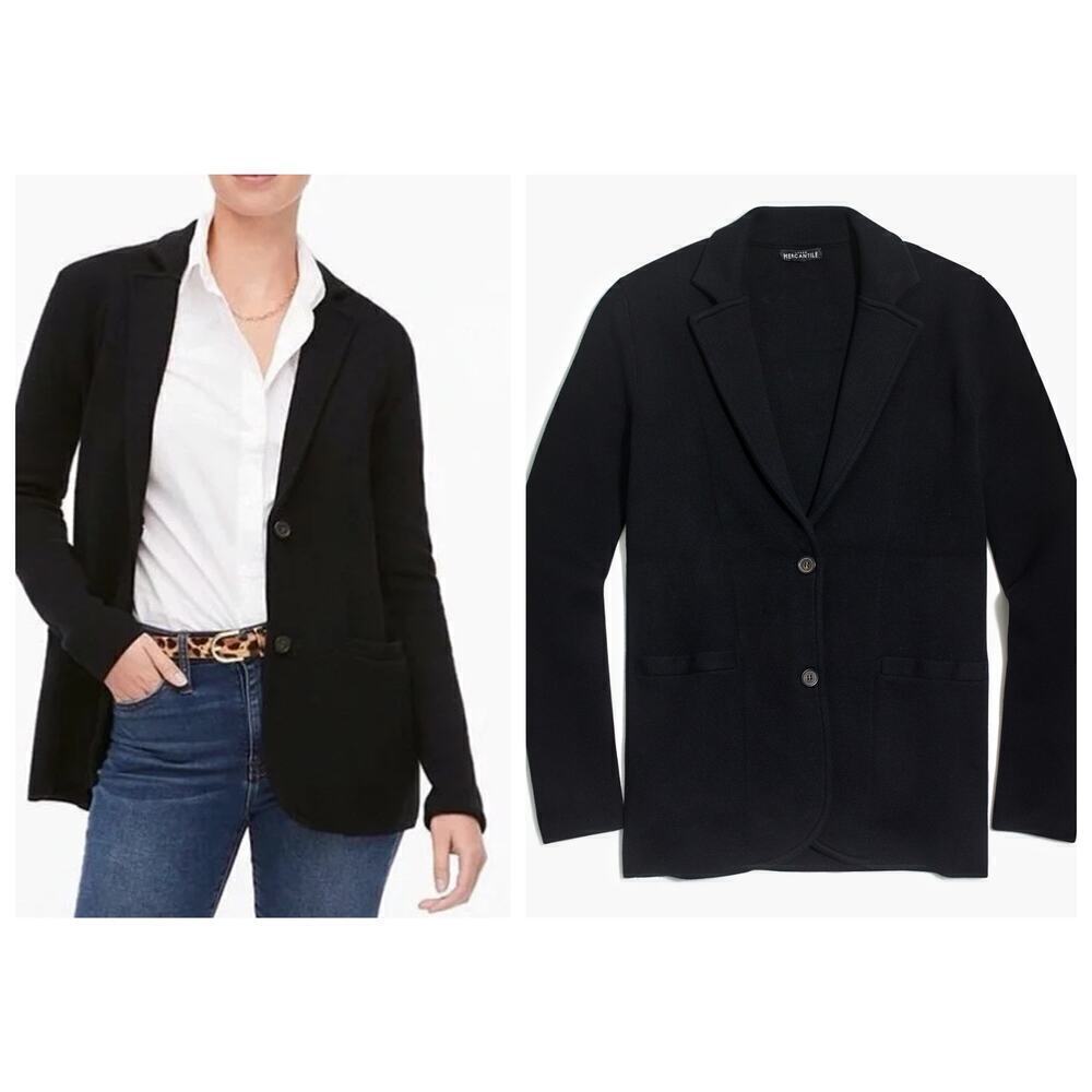 J. Crew Cotton Sweater-blazer Size XS